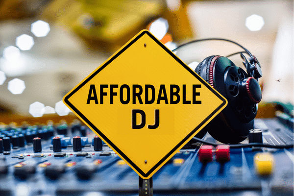 Is a Budget DJ the Best Option for Your Wedding? Affordable utah dj sign