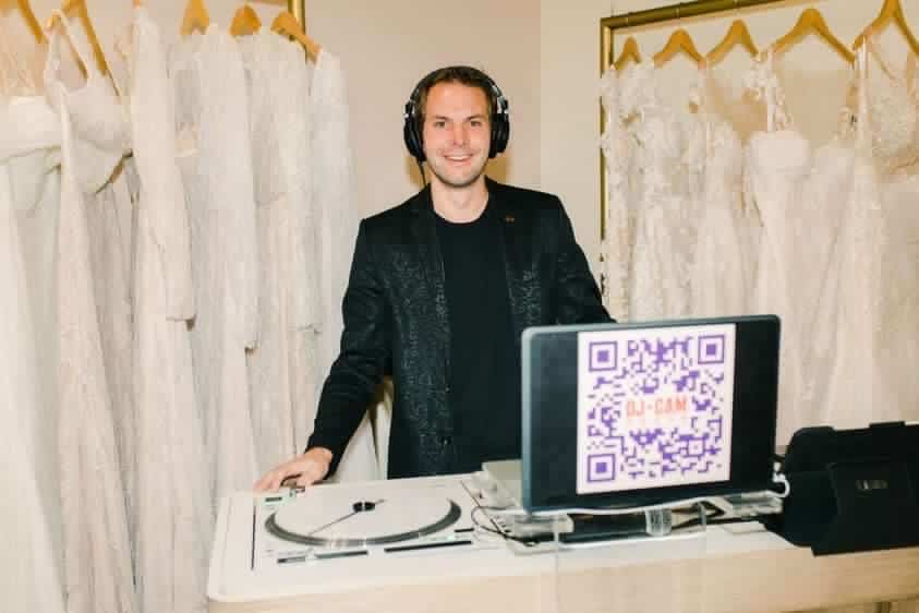 DJ Cam Reeve | The Blushing Bride Boutique in Salt Lake City