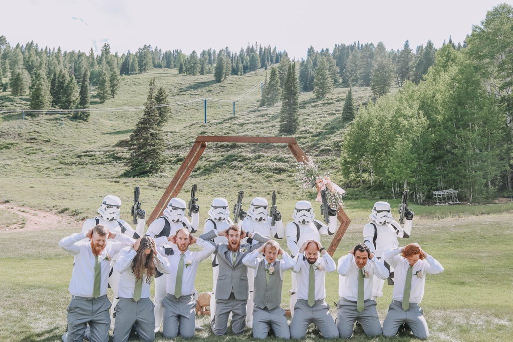 Star Wars Wedding @ Beaver Mountain Resort
