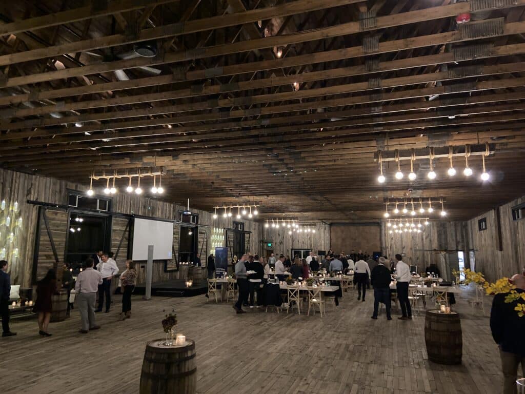 Staging for Corporate Event @ Blue Sky Lodge