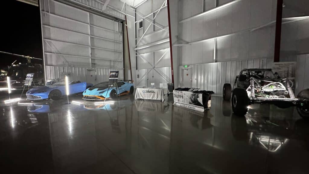 Lighting @ Jets and Capital 