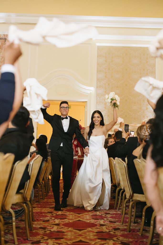 Marachi Band & Wedding DJ @ Grand America Paula & Azat Wedding Reception Grand Entrance.
