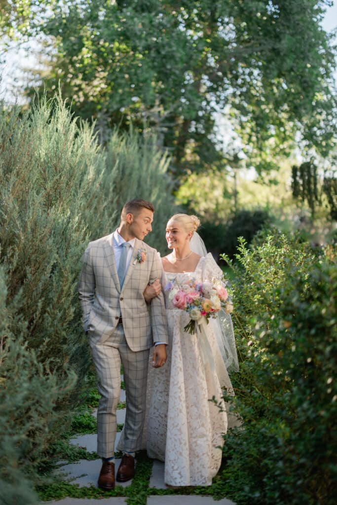 Wedding Reception at Twenty and Creek Twenty and Creek Couple